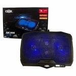 Suporte P/notebook C/4 Fan E Ent. Usb C/ Contr. Vel. - Dx-006 Azul