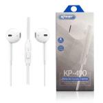 Fone C/ Microfone P2 - Kp-490 Branco