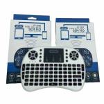 Teclado Mini Sem Fio Luminoso Ref. Kp-2048 Branco