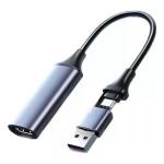 Adaptador Type-c E Usb P/ Hdmi Ref. 00844